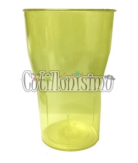 Vaso Cola Rigido Amarillo 300ml