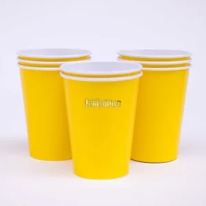Vaso Polipapel Amarillo X8