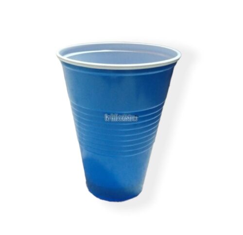 Vaso Tipo AMERICANO AZUL Bella Cup Plástico Descartable 590 cc