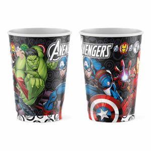 Vaso Polipapel AVENGERS X 8 Unidades - Oficial
