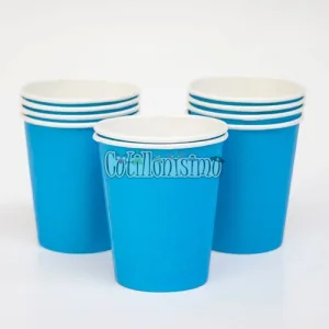Vaso Polipapel Celeste X8