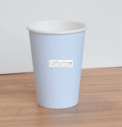 Vaso Polipapel Celeste Pastel X8
