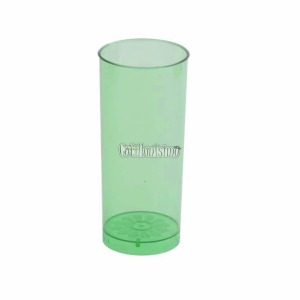 Vaso Trago Largo Acrilico Cristal Color Verde