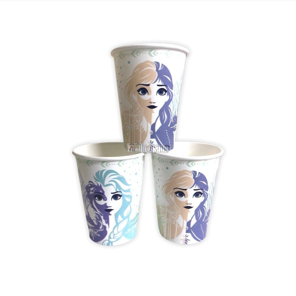 Vaso Polipapel FROZEN X 8 Unidades - Oficial
