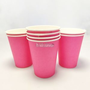 Vaso Polipapel Fucsia X8