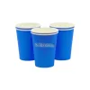 Vaso Polipapel Azul x8 Unidades
