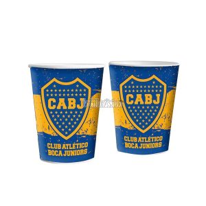 Vaso Polipapel Boca Juniors x8 Unidades – Oficial