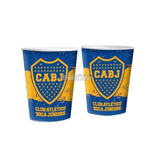 Vaso Polipapel Boca Juniors x8 Unidades – Oficial