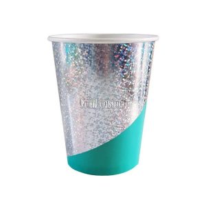Vaso Polipapel Celebra Celeste X6 Unidades