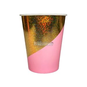 Vaso Polipapel Celebra Rosa X6 Unidades
