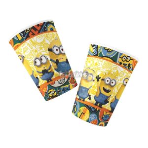 Vaso Polipapel MINIONS X 8 Unidades - Oficial