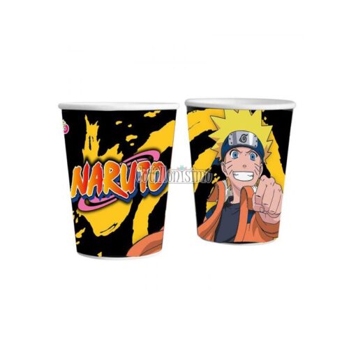 Vaso Polipapel NARUTO x8 Unidades - Oficial