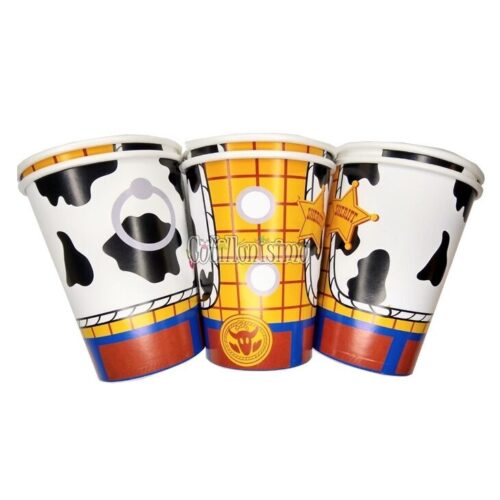 Vaso Polipapel TOY STORY X 8 Unidades - Oficial
