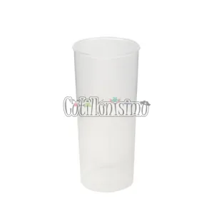 Vaso Trago Largo Plastico Traslucido 280cc x10u