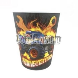 Vaso Polipapel Monster Truck X6 Unidades
