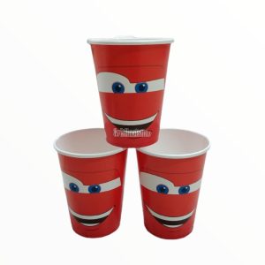 Vaso Polipapel CARS X 8 Unidades - Oficial