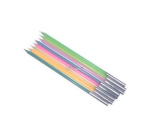 Vela 15cm Multicolor PASTEL x8 Unidades - Imagen 2