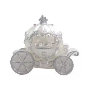 Vela Carruaje Princesa Blanco Souvenir Deco x1u