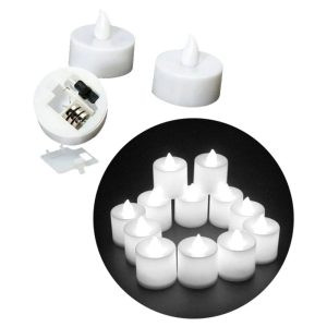 Vela Chica Blanca (LED)