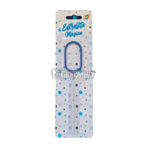 Vela CHISPITA Numero 0 Color Azul Sparkles