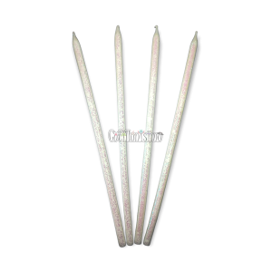 Vela Gibre Larga Blanca x12u