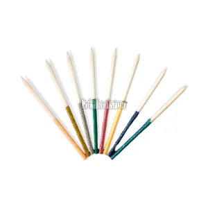 Vela Gibre Largas Combinadas x16u Multicolor