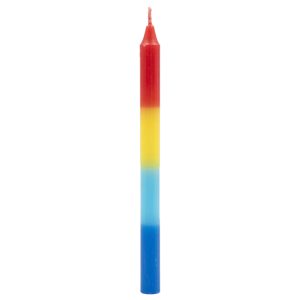 Vela Larga Multicolor Degrade x1 Unidad