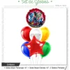 Set Globos VENGADORES 7 Pcs
