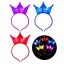 Vincha Corona Rey Arlequin Estrellitas (LED)