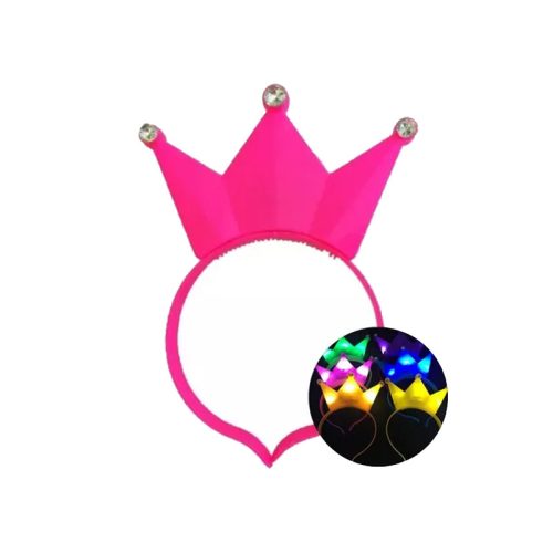 Vincha Corona Rey Arlequin (LED)