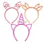 Vincha Animales Plastica Modelos Surtidos x1 Unidad
