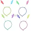 Vincha Resorte MUSICA x4 Unidades Colores Surtidos (FLUO)
