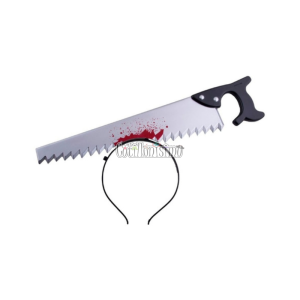 Vincha Serrucho con Sangre 35cm