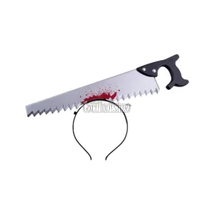 Vincha Serrucho con Sangre 35cm