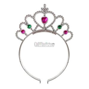 Vincha Coronita Princesa Plástico (Modelos Surtidos)