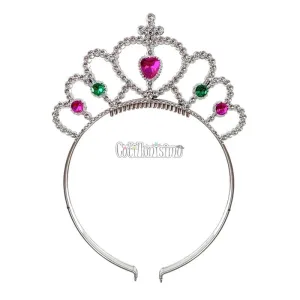 Vincha Coronita Princesa Plástico (Modelos Surtidos)