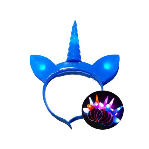 Vincha Unicornio Luminosa (LED) - Pack X10