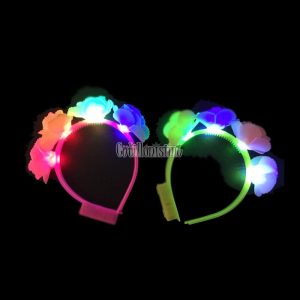 Alternative view of Vincha con Flores Goma Eva (LED)