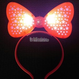 Vincha Minnie (Con Estrellitas) (LED)