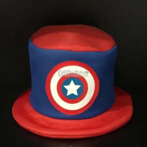 Sombrero Galera Jersey Superheroe CAPITAN AMERICA