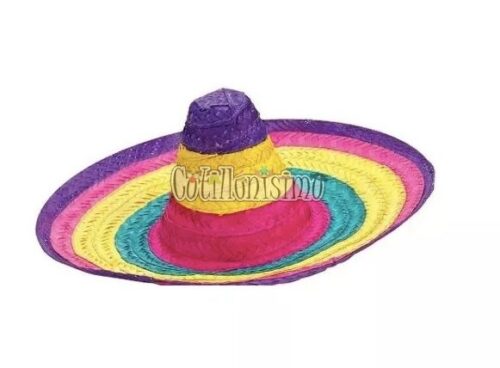 Sombrero Mexicano Multicolor 52cm
