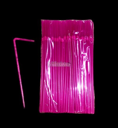 Sorbete Flexible FLUO Biodegradable - Color FUCSIA x80
