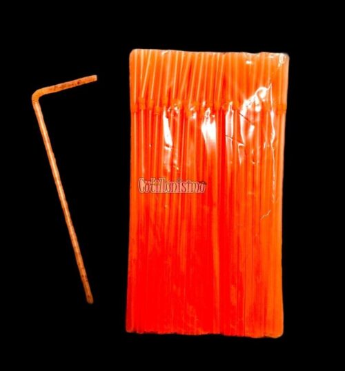 Sorbete Flexible FLUO Biodegradable - Color NARANJA x80
