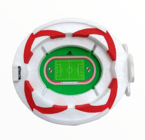 Adorno Torta RIVER PLATE EL MONUMENTAL - Imagen 2