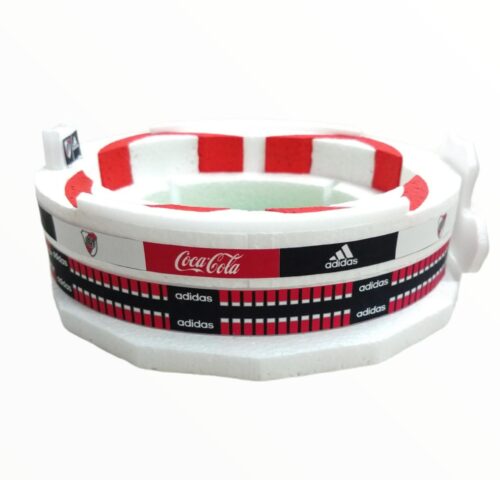 Adorno Torta RIVER PLATE EL MONUMENTAL - Imagen 3