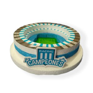 Adorno Torta Estadio RACING CLUB EL CILINDRO