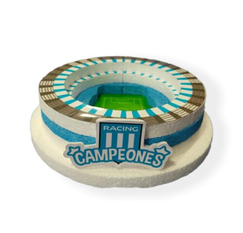 Adorno Torta RACING CLUB EL CILINDRO