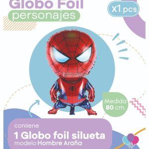 Globo HOMBRE ARAÑA (Silueta) Apto Aire