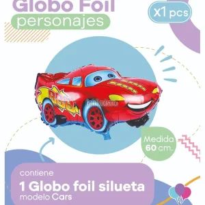 Globo RAYO CARS (Silueta) Apto Aire