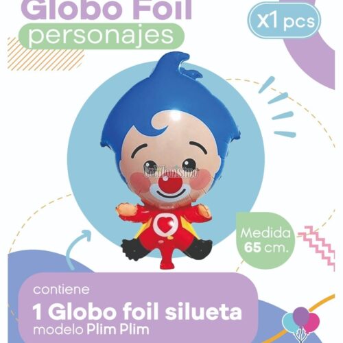 Globo PLIM PLIM (Silueta) Apto Aire